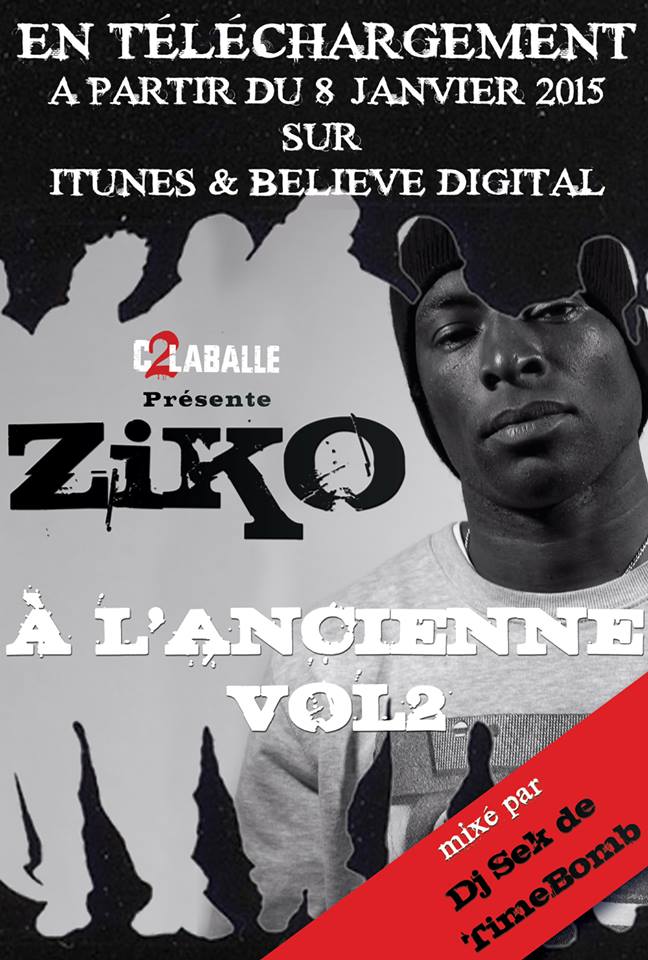 A-L-Ancienne-vol2 Album solo de ZIKO du Label C2LABALLE